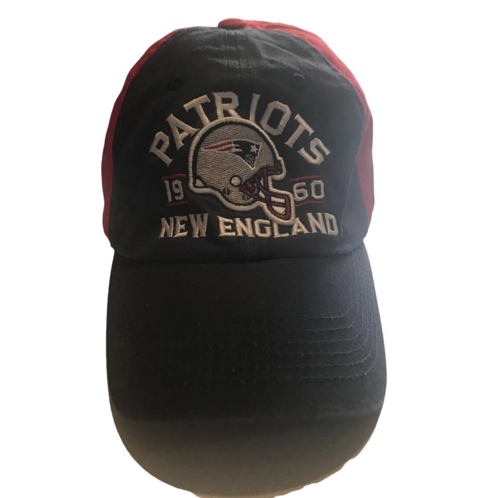 NFL New England Patriots Baseball Cap Hat 100%‎ Cotton One Size Adjustable Strap